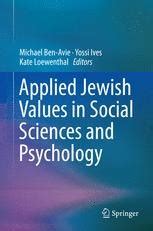applied jewish values sciences psychology Reader